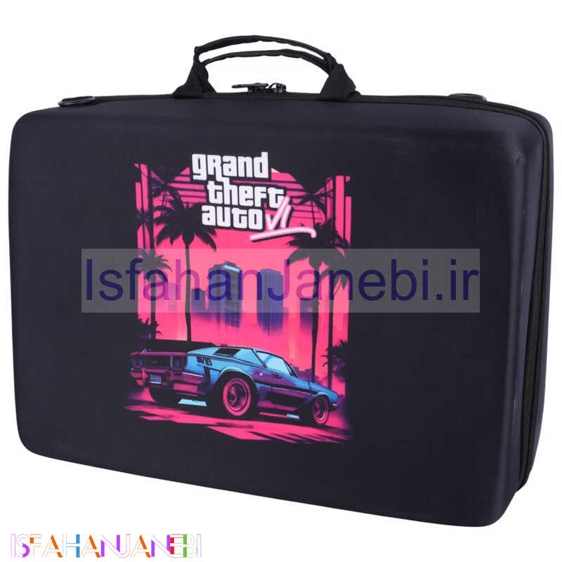 اصفهان جانبی-کیف کنسول بازی PS5 طرح GTA VI