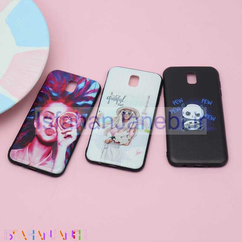 اصفهان جانبی-قاب فانتزی برجسته دخترانه سامسونگ J7 Pro سری 5