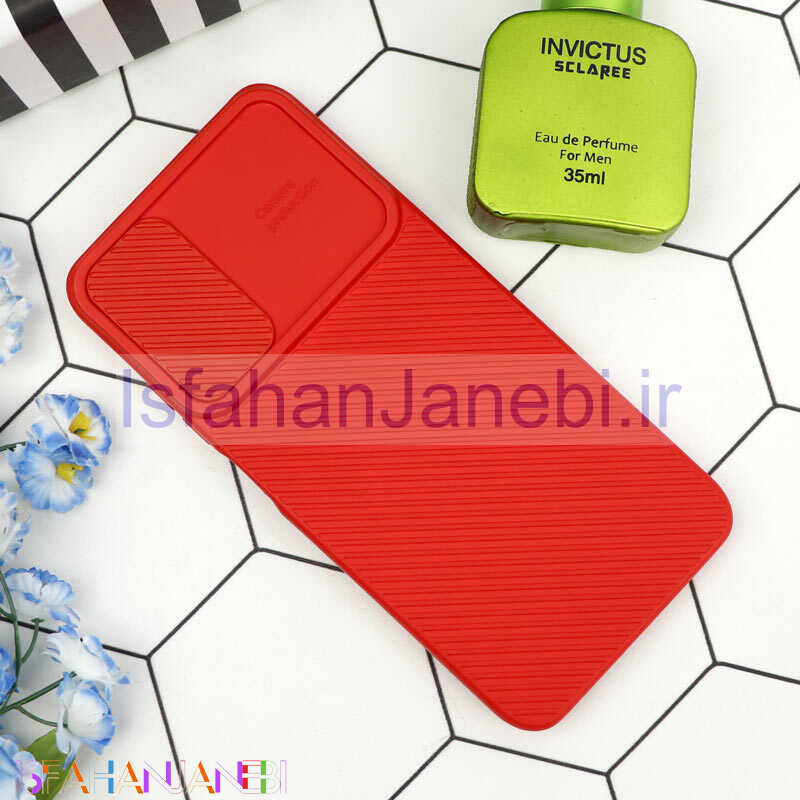 اصفهان جانبی-قاب سیلیکونی کبریتی محافظ لنزدار کشویی Xiaomi Poco M3 Pro