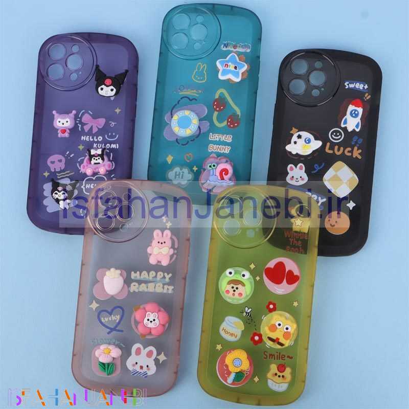 اصفهان جانبی-قاب Fashion Case آیفون iPhone 12 Pro Max عروسک برجسته محافظ لنزدار