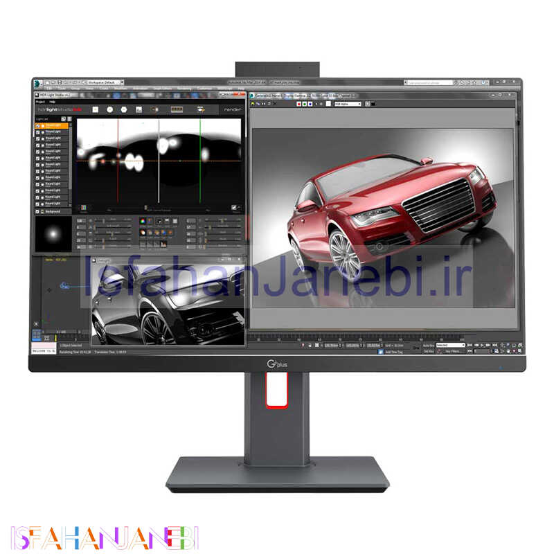 اصفهان جانبی-آل این وان GPlus GIO K247HS Core i7 (9700) 16GB 1TB+256GB SSD Intel 23.8" FHD