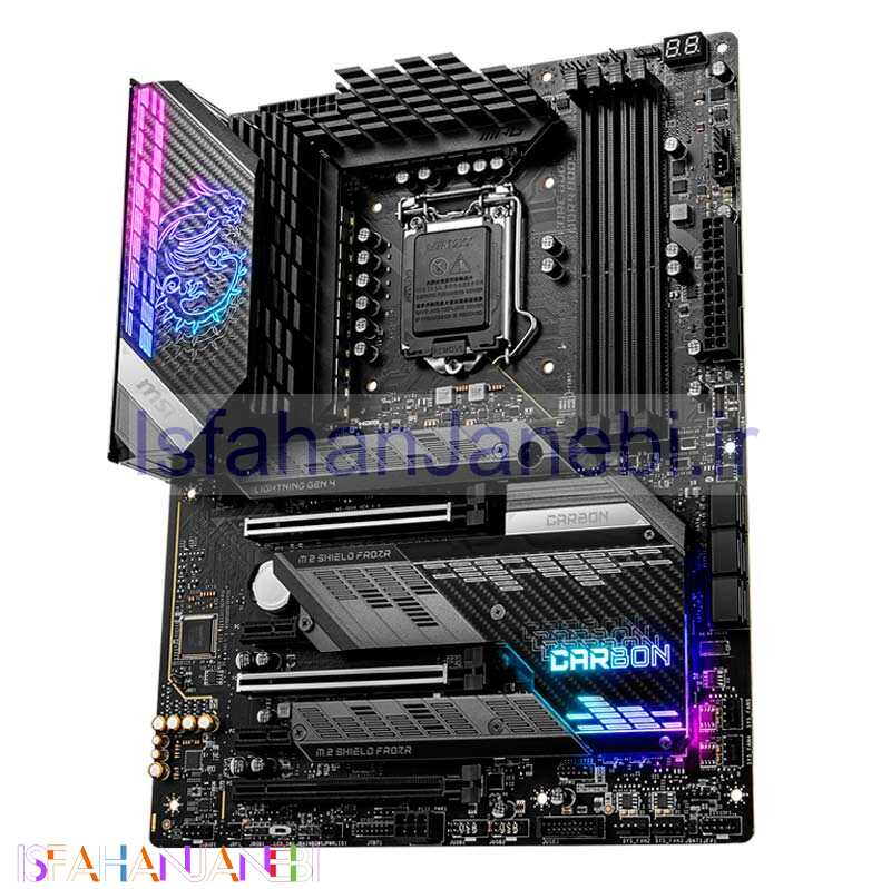 اصفهان جانبی-مادربرد ام اس آی MPG Z590 GAMING CARBON WIFI