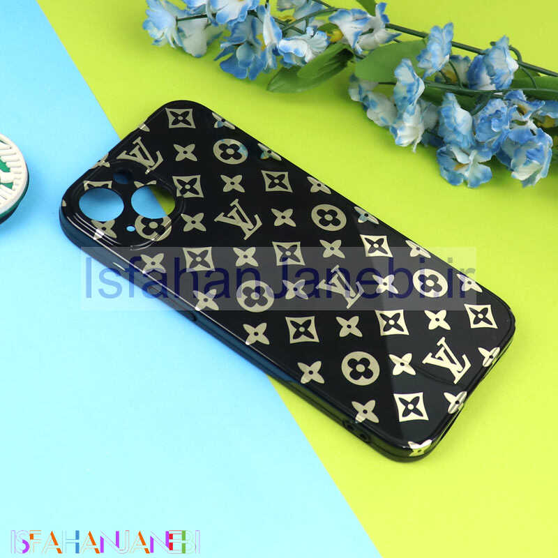 اصفهان جانبی-قاب ژله ای LV محافظ لنزدار iPhone 13