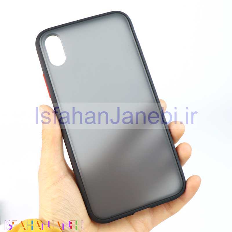 اصفهان جانبی-قاب PC مات iPhone XS Max مشکی