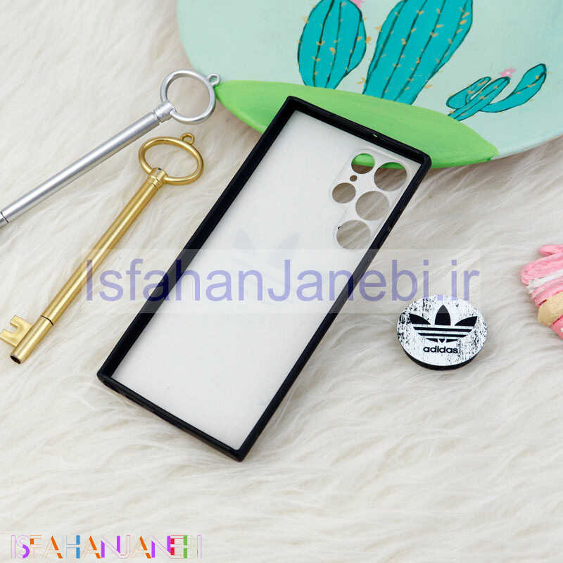 اصفهان جانبی-قاب فانتزی طرحدار پسرانه محافظ لنزدار + پاپ سوکت Samsung Galaxy S22 Ultra سری R