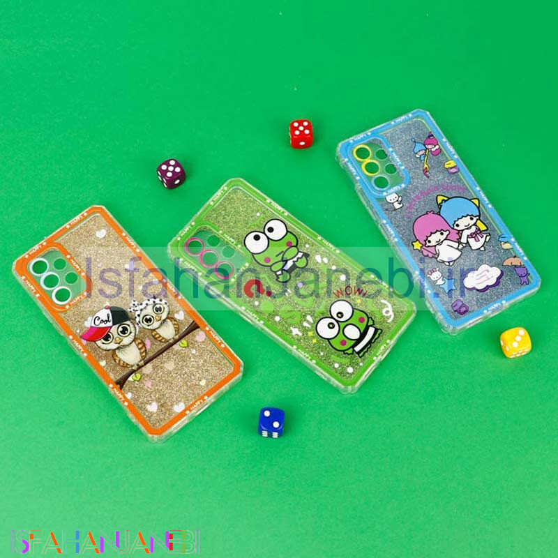 اصفهان جانبی-قاب عروسکی Pro Camera محافظ لنزدار اکلیلی Samsung Galaxy A53 5G