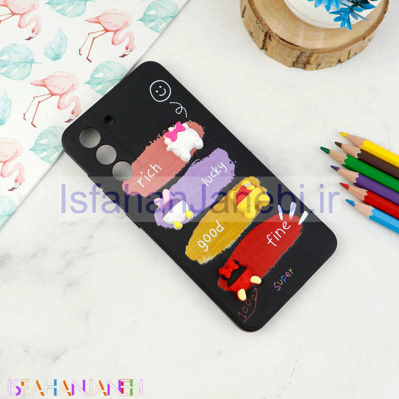 اصفهان جانبی-قاب سیلیکونی Disney محافظ لنزدار Samsung Galaxy S21 FE 5G