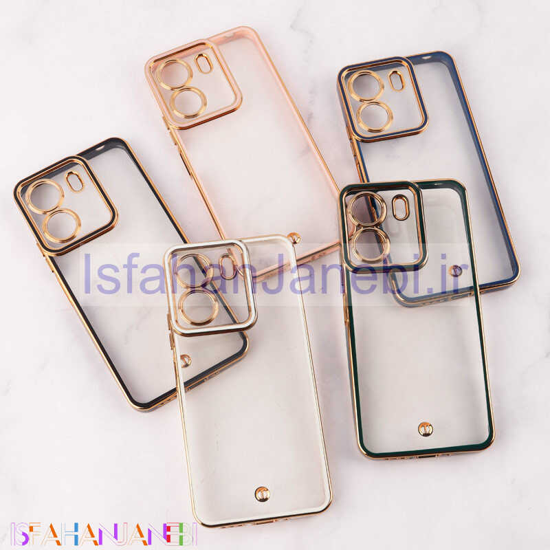 اصفهان جانبی-قاب Space شیائومی Redmi 13C دور رنگی محافظ لنزدار