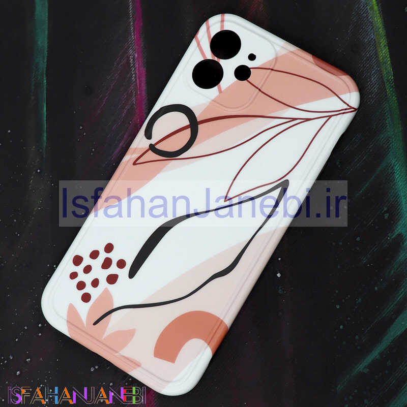 اصفهان جانبی-قاب سوپر IMD طرح برگ آیفون iPhone 12