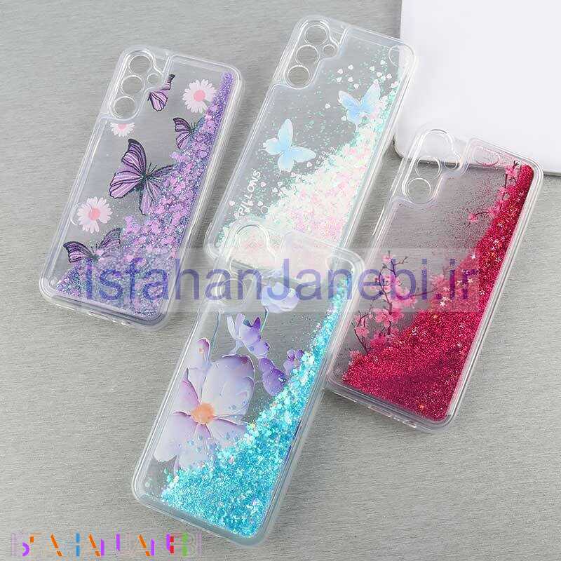 اصفهان جانبی-قاب آکواریومی سامسونگ Galaxy A14 4G / A14 5G طرح دار کوک محافظ لنزدار