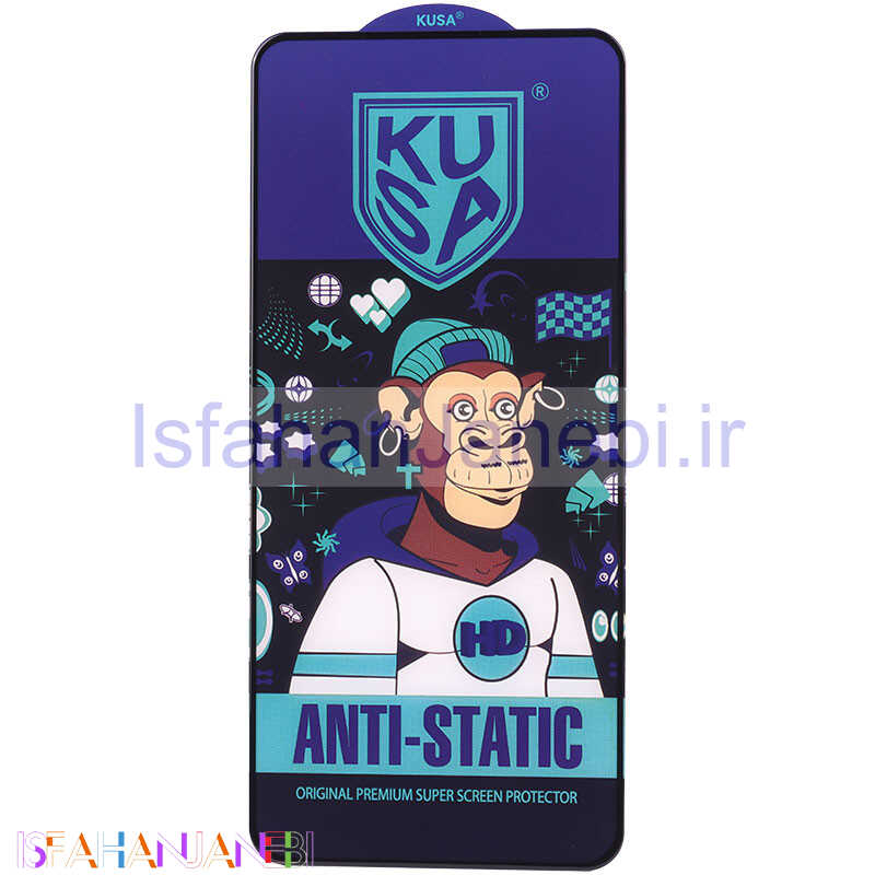 اصفهان جانبی-گلس آنتی استاتیک Kusa شیائومی Redmi Note 10 Pro 4G