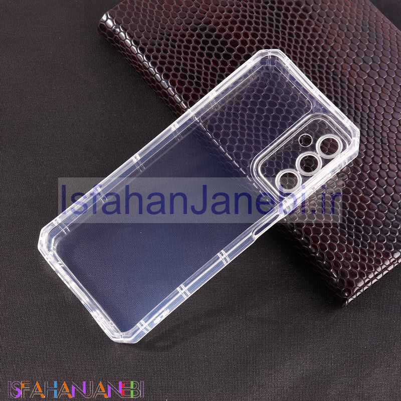 اصفهان جانبی-قاب ژله ای بی رنگ محافظ لنزدار Samsung Galaxy A14 4G / A14 5G