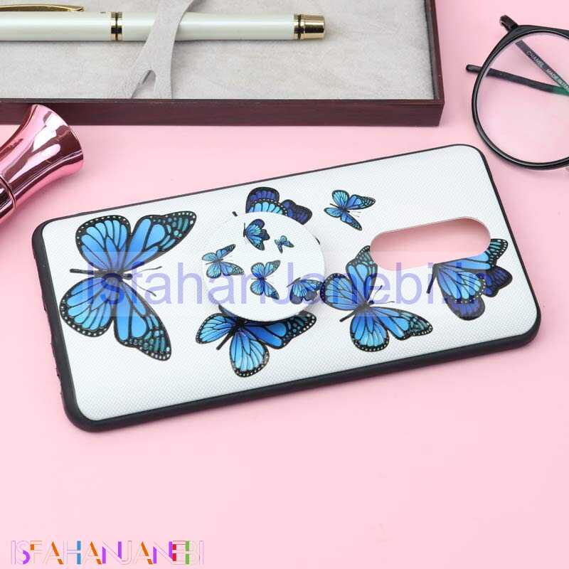 اصفهان جانبی-قاب فانتزی برجسته + پاپ سوکت کد10 شیائومی Redmi 8