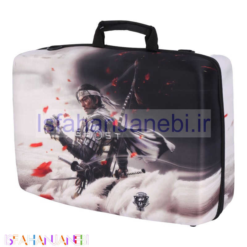 اصفهان جانبی-کیف کنسول بازی PS5 طرح Ghost Of Tsushima کد 2