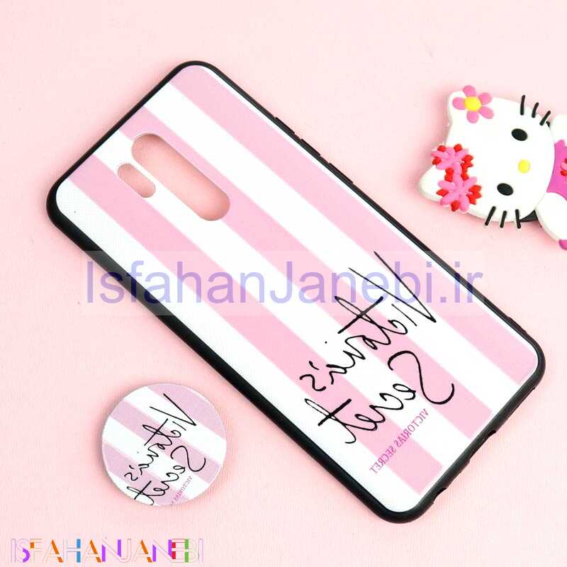 اصفهان جانبی-قاب فانتزی برجسته + پاپ سوکت طرح ویکتوریا شیائومی Redmi 9 سری D