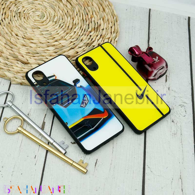 اصفهان جانبی-قاب محافظ لنزدار پشت گلسی طرحدار پسرونه Samsung Galaxy A03 Core