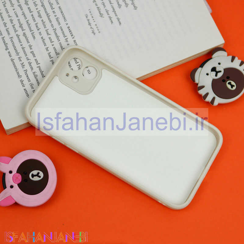 اصفهان جانبی-قاب سیلیکونی خرس TED محافظ لنزدار iPhone 11