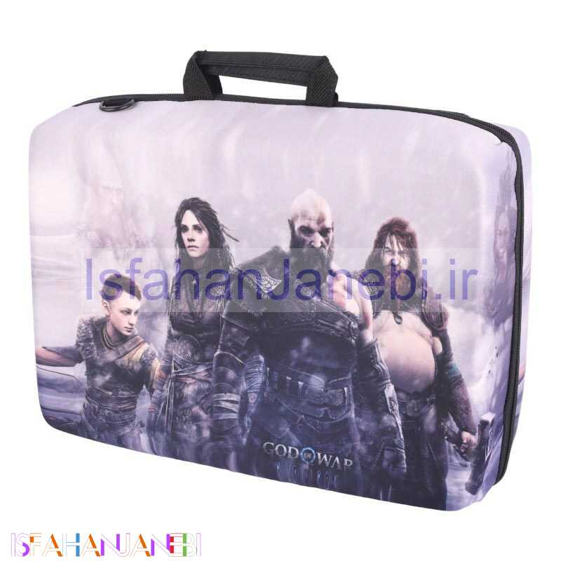 اصفهان جانبی-کیف کنسول بازی PS5 طرح God of War Ragnarok