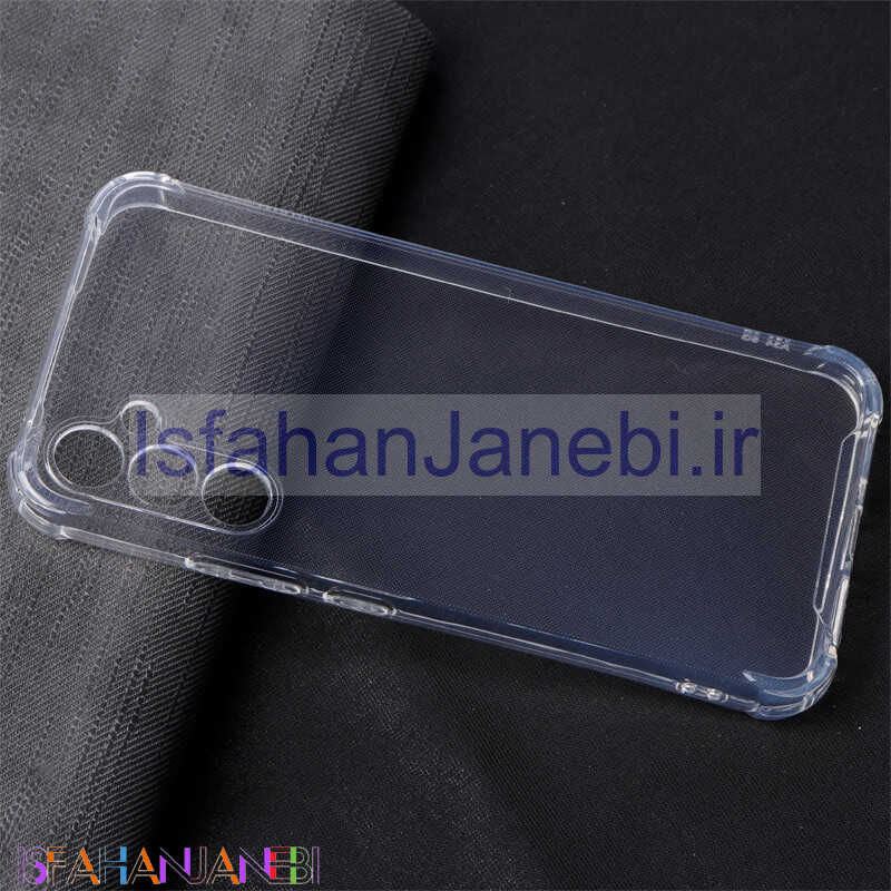 اصفهان جانبی-قاب ژله ای ضربه گیر بی رنگ محافظ لنزدار Samsung Galaxy A34