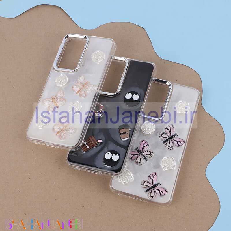 اصفهان جانبی-قاب رزینی سامسونگ Galaxy A56 برجسته طرح دار
