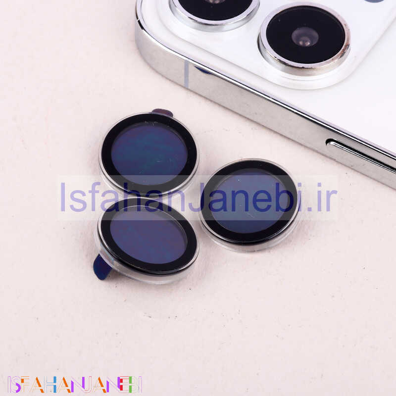 اصفهان جانبی-محافظ لنز رینگی شفاف iPhone 13 Pro Max