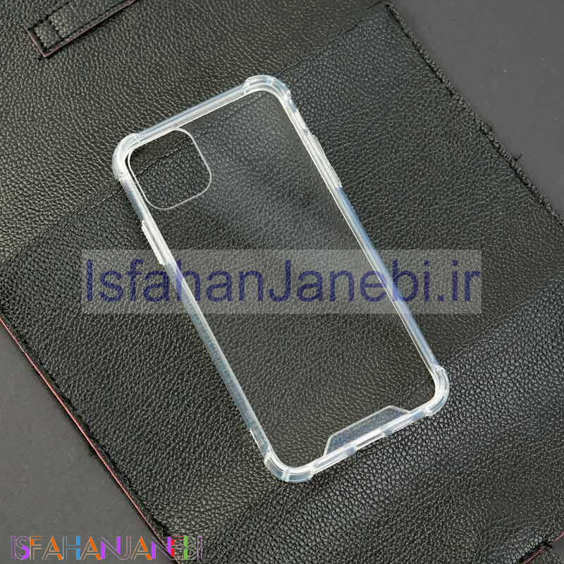 اصفهان جانبی-قاب PC ضدضربه کپسولی بی رنگ iPhone 11 Pro Max
