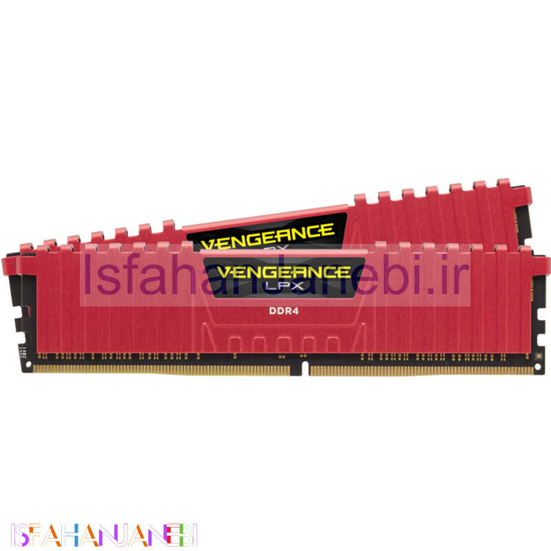 اصفهان جانبی-رم کامپیوتر کورسیر Corsair Vengeance LPX 32GB DDR4 2400MHz C14