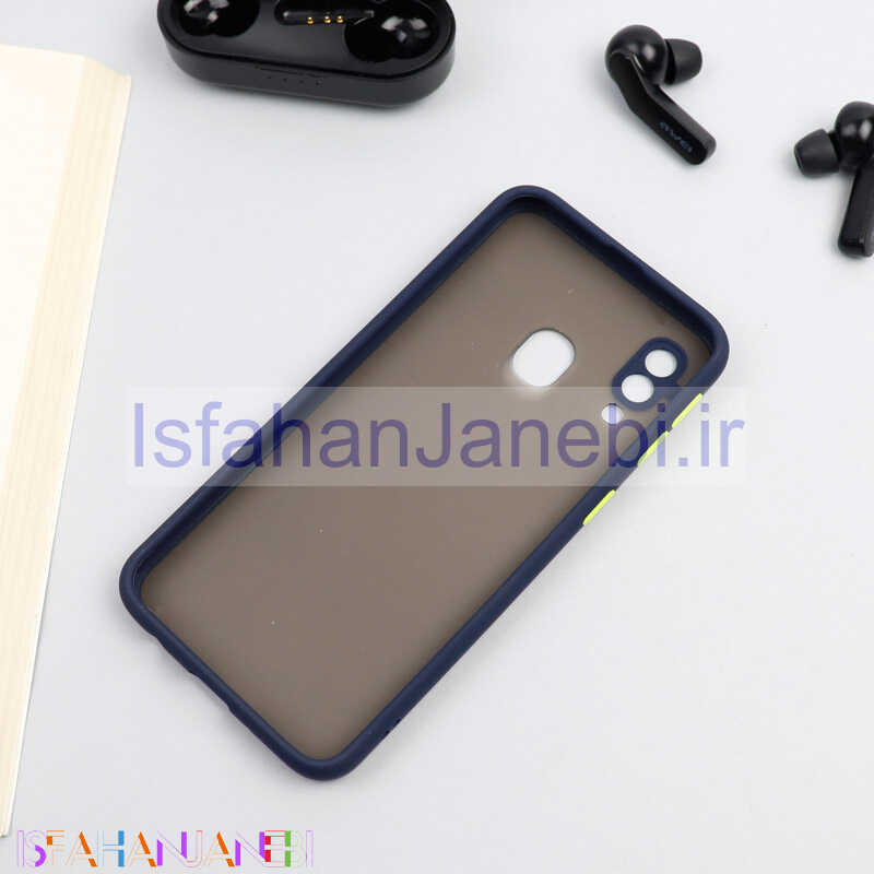 اصفهان جانبی-قاب PC مات محافظ لنز دار Samsung A40