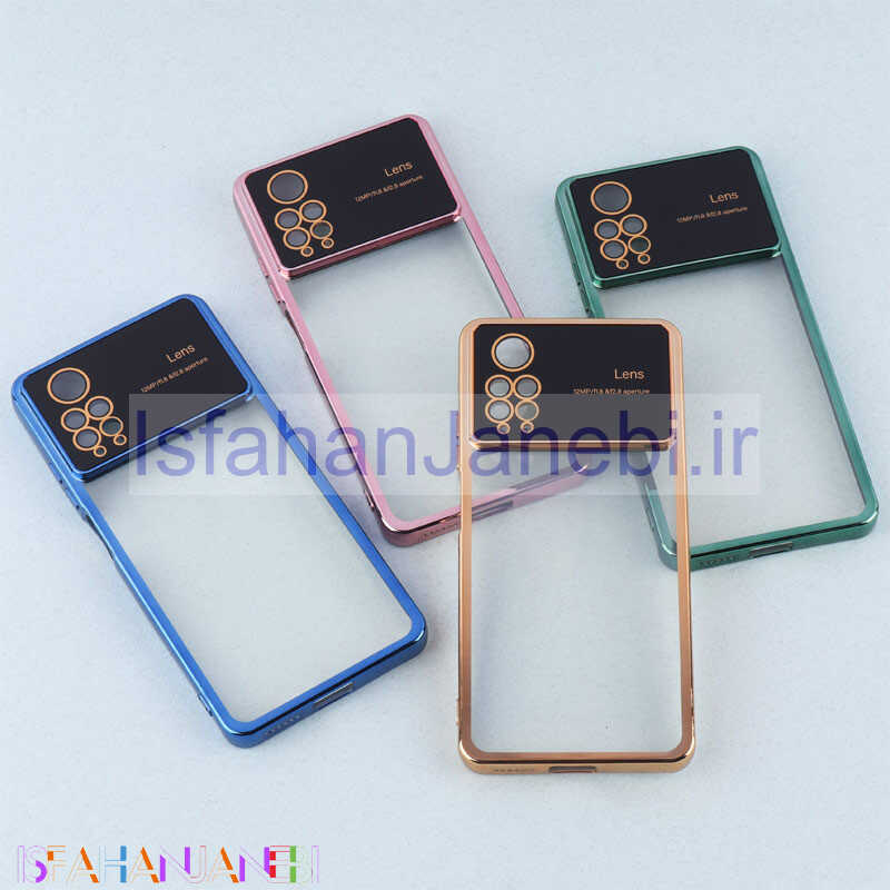 اصفهان جانبی-قاب My Case شفاف Lens Aperture محافظ لنزدار Xiaomi Redmi Note 12 Pro 4G