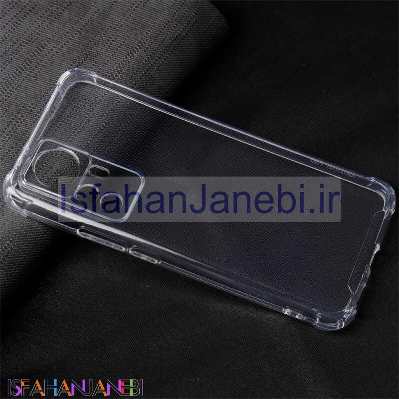 اصفهان جانبی-قاب ژله ای ضربه گیر بی رنگ محافظ لنزدار Xiaomi 12T / 12T Pro