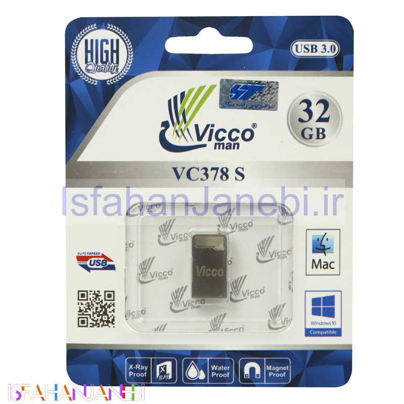 اصفهان جانبی-فلش 32 گیگ ویکومن ViccoMan VC378 USB 3.0