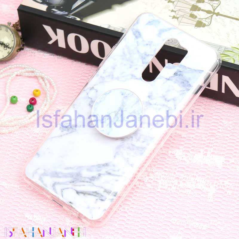 اصفهان جانبی-قاب سوپر IMD دور شفاف پاپ سوکت دار Xiaomi Redmi 9 سنگی