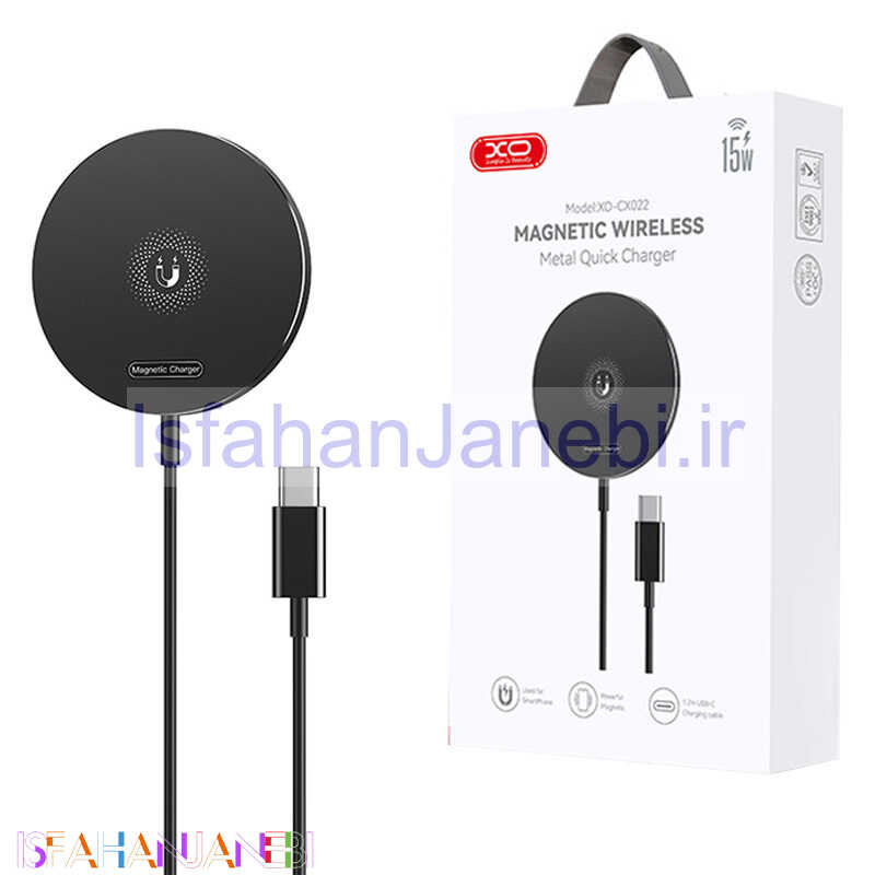 اصفهان جانبی-شارژر بی سیم فست شارژ XO XO-CX022 15W