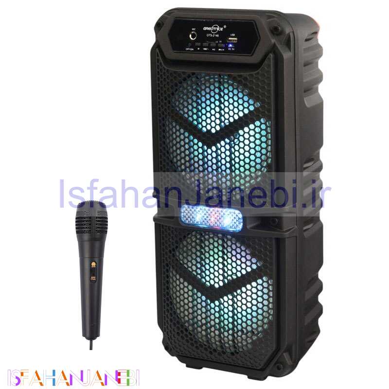 اصفهان جانبی-اسپیکر بلوتوثی گریت نایس GTS-2148 + میکروفون