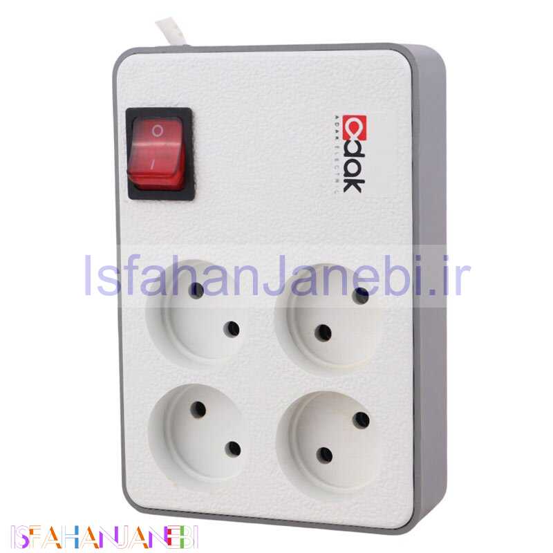 اصفهان جانبی-چند راهی 4 خانه برق آداک با کابل 5 متری شرینک