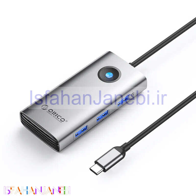 اصفهان جانبی-هاب 6 پورت Type-C اوریکو PW11-6P