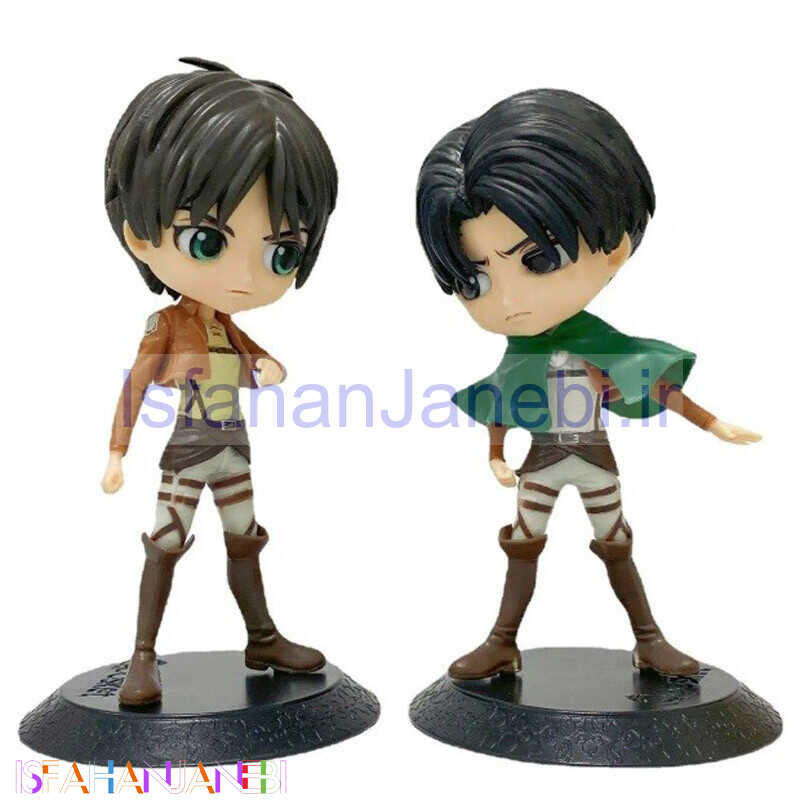 اصفهان جانبی-اکشن فیگور طرح Attack on Titan Levi & Eren