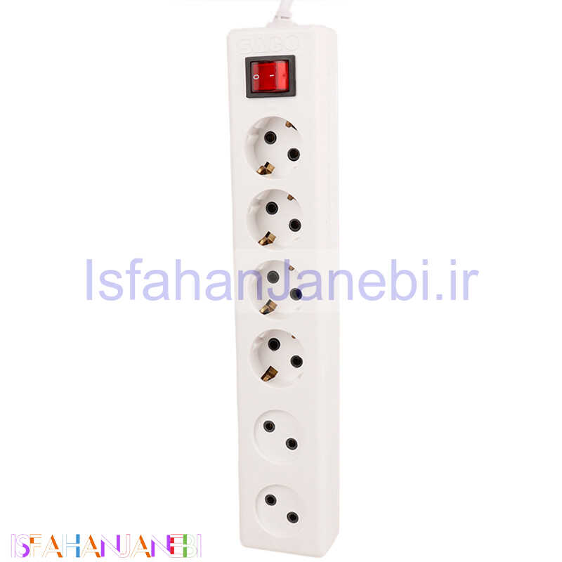 اصفهان جانبی-چند راهی 6 خانه برق ارت دار ساکو با کابل 1.8 متری 1161112