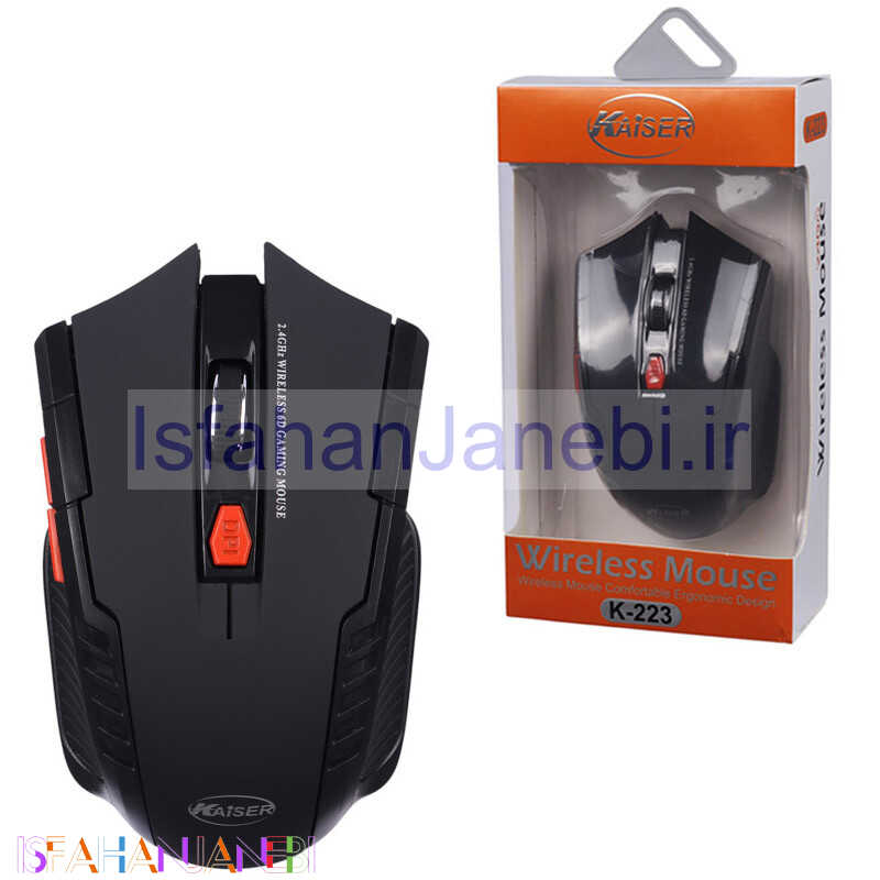 اصفهان جانبی-موس بی سیم گیمینگ کایزر K-223