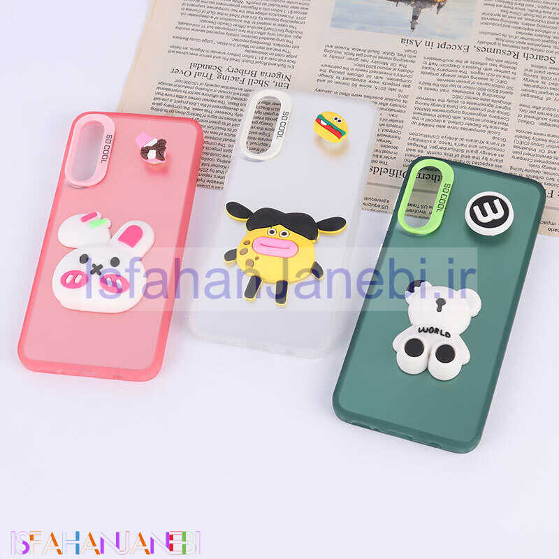 اصفهان جانبی-قاب So Cool IMDB سامسونگ Galaxy A30s / A50 / A50s اسپینر دار عروسکی