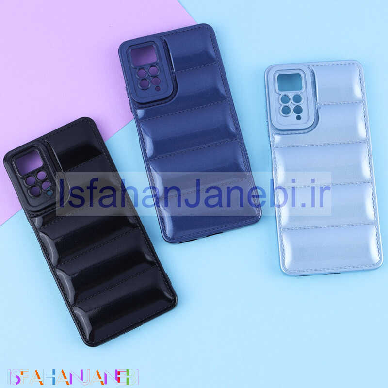 اصفهان جانبی-قاب پافر اکلیلی ژله ای محافظ لنزدار Xiaomi Redmi Note 12 Pro 4G