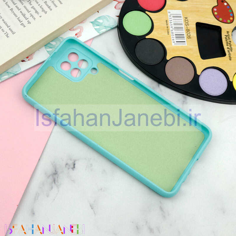 اصفهان جانبی-قاب محافظ لنزدار سیلیکونی Highcopy سامسونگ A22 4G سری A