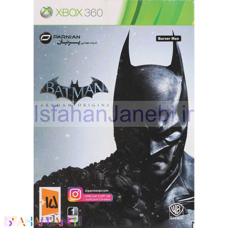 اصفهان جانبی-Batman Arkham Origins XBOX 360 پرنیان