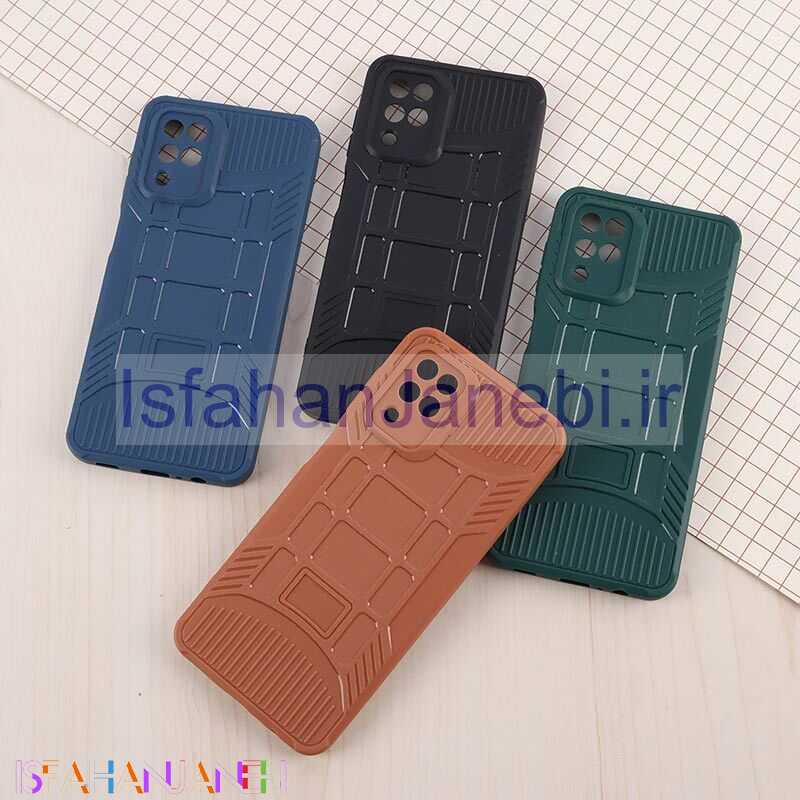 اصفهان جانبی-قاب سیلیکونی ژله ای سامسونگ Galaxy A12 / M12 پنجره ای محافظ لنزدار