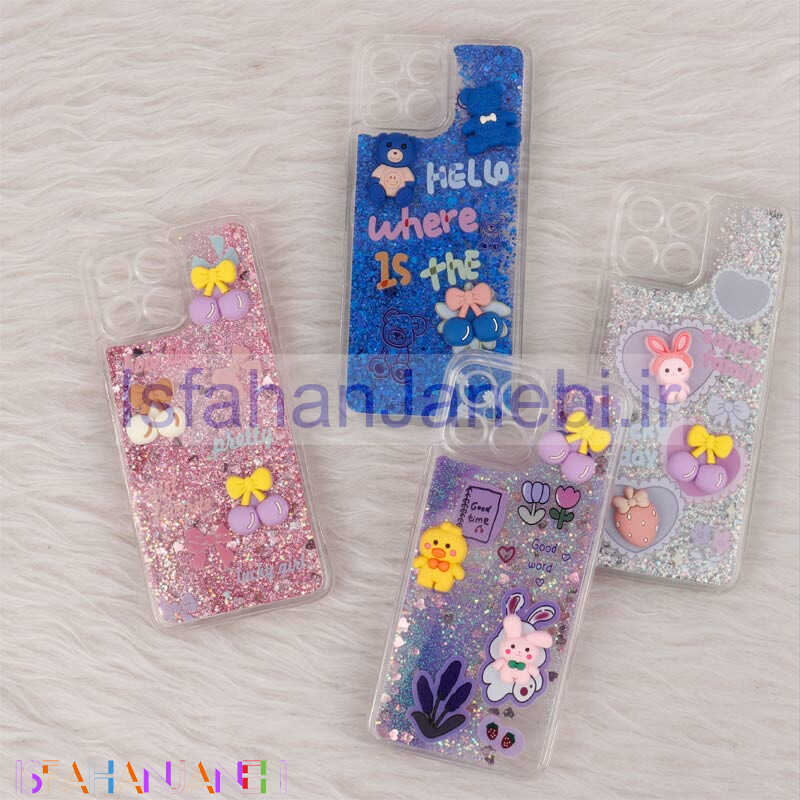 اصفهان جانبی-قاب آکواریومی Casetify هواوی Honor X8 4G عروسکی برجسته محافظ لنزدار