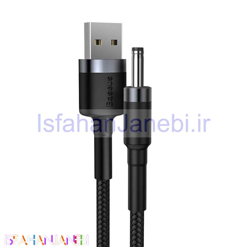 اصفهان جانبی-کابل سوزنی Baseus Cafule CADKLF-G1 USB To DC 2A 1m