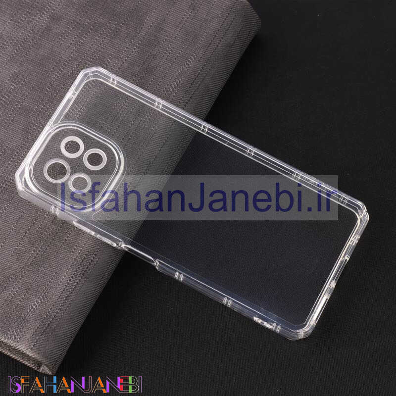 اصفهان جانبی-قاب ژله ای بی رنگ شیائومی Mi 11 Lite / 11 Lite NE محافظ لنزدار