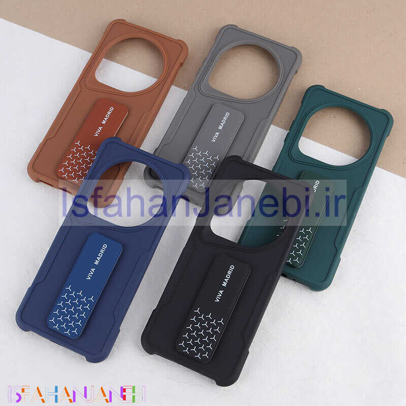اصفهان جانبی-قاب سیلیکونی Viva Madrid شیائومی Redmi 14C / Poco C75 هولدردار