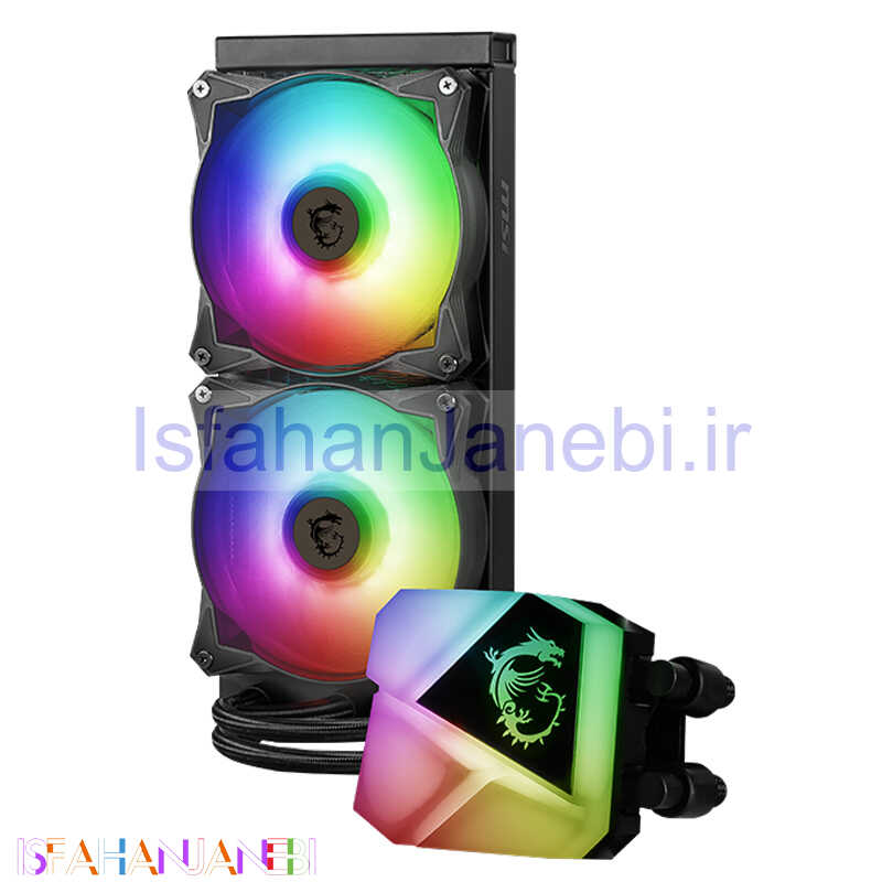 اصفهان جانبی-فن خنک کننده CPU ام اس آی MSI MAG CORELIQUID C240 ARGB