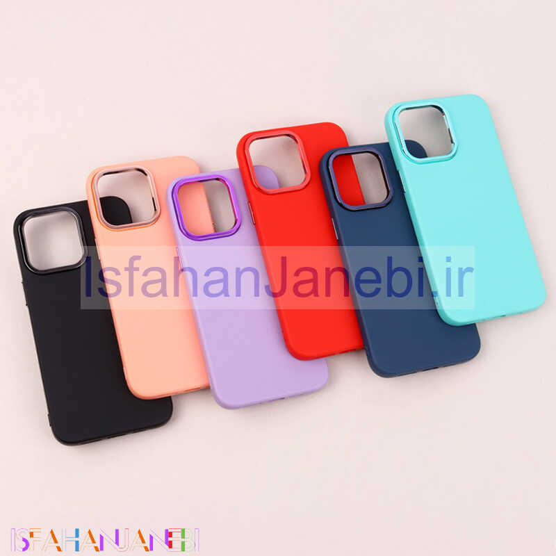 اصفهان جانبی-قاب طرح سیلیکونی براق iPhone 14 Pro Max